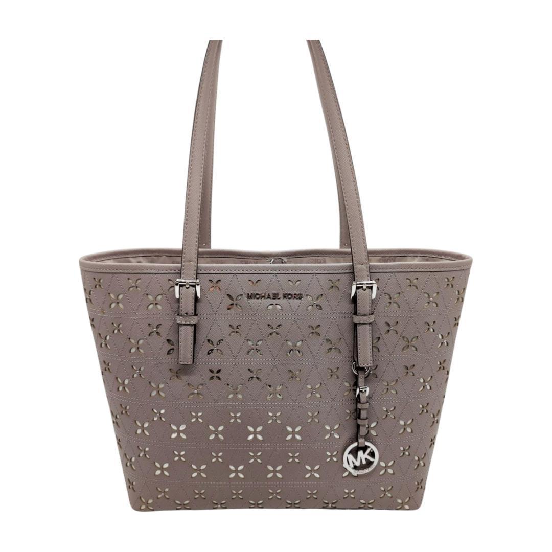MICHAEL KORS マイケルコース 花柄パンチング トートバッグ