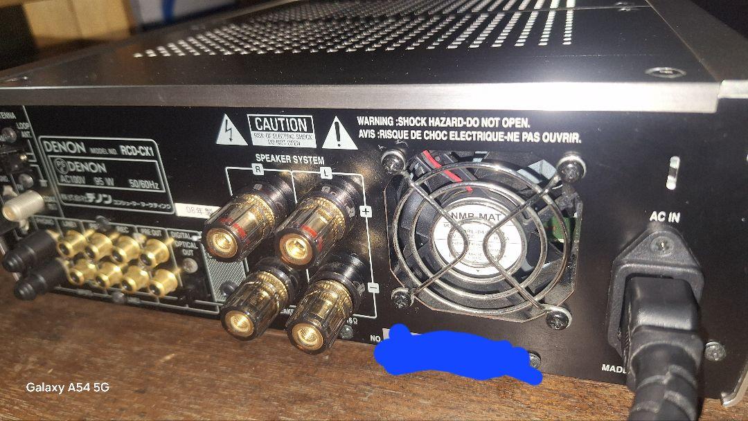 DENON RCD-CX1（2008年製）新リモコン付