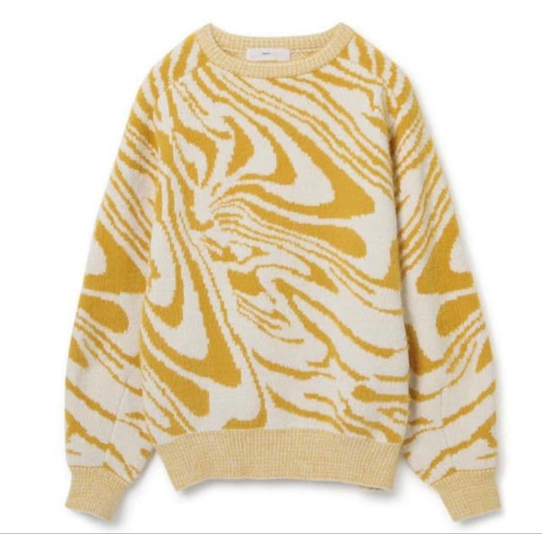 TOGA PULLA ニット JACQUARD KNIT PULLOVERM TOGA PULLA