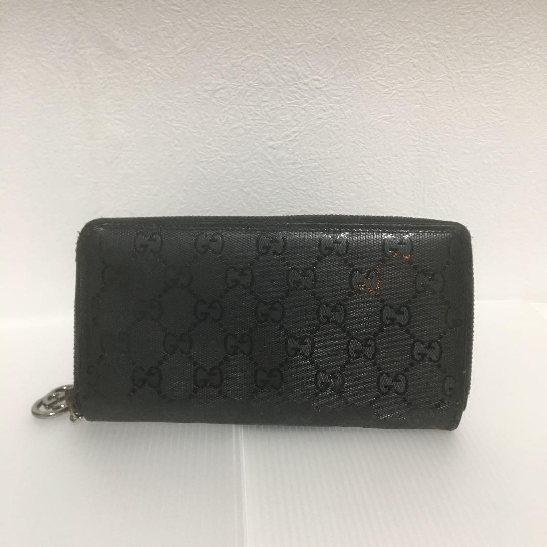 GUCCI グッチ 長財布 財布 黒 ウォレット 二つ折り - メルカリ GUCCI グッチ 長財布 財布 黒 ウォレット 二つ折り - メルカリ