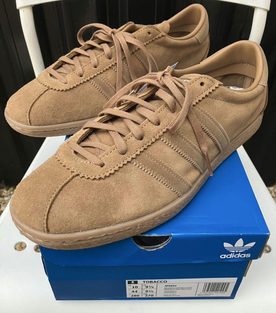 スニーカー アディダス adidas タバコ ピンク 桃 JR2741 メンズ