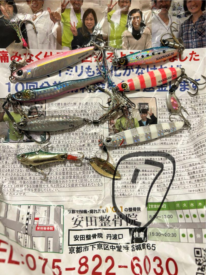 ルアー メタルジグ エギ セット売り 100個近く