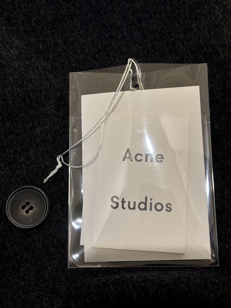 美品　ACNE STUDIOS カシミヤ　ウール　ダブルブレスト　ロング　コート