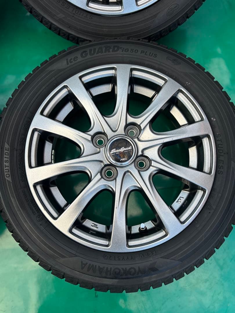 155/65R14 冬用タイヤ、アルミリム PCD 100/4 穴 155/65R14 冬用タイヤ、アルミリム PCD 100/4 穴