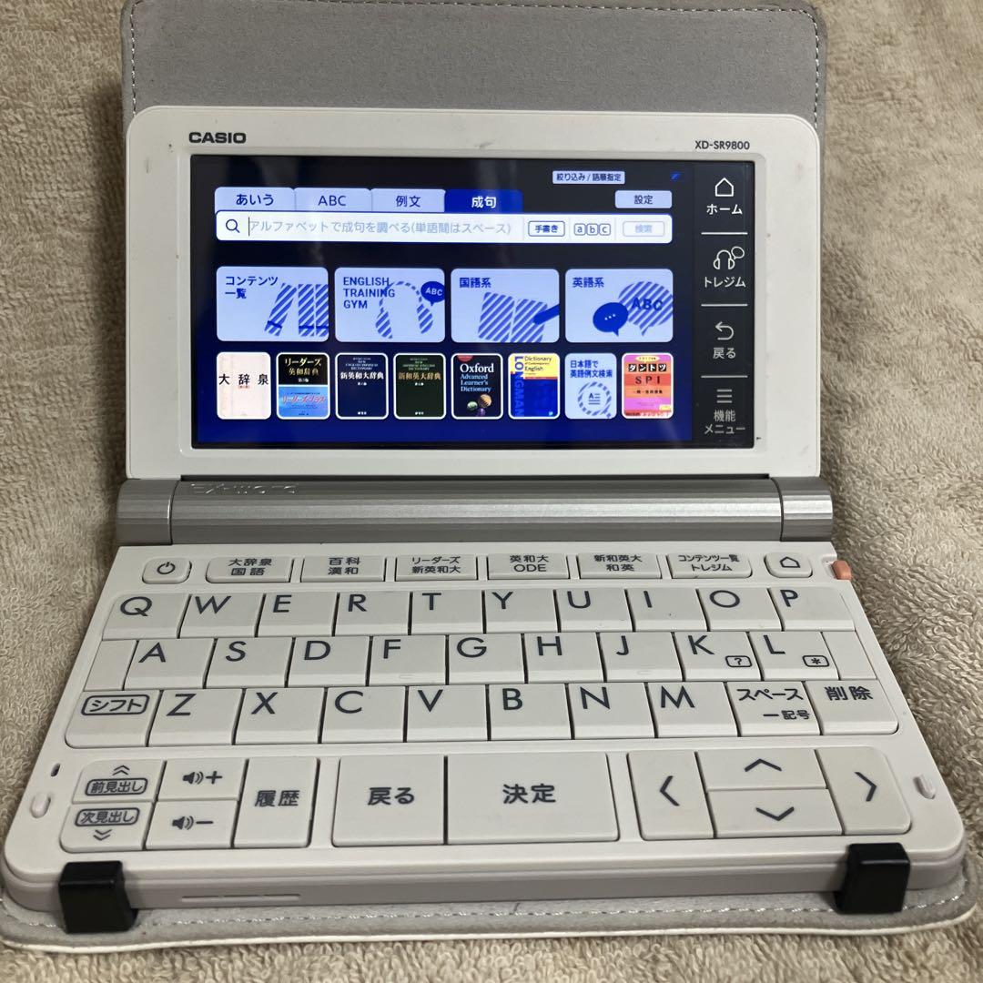 CASIO 電子辞書 xd-sr9800