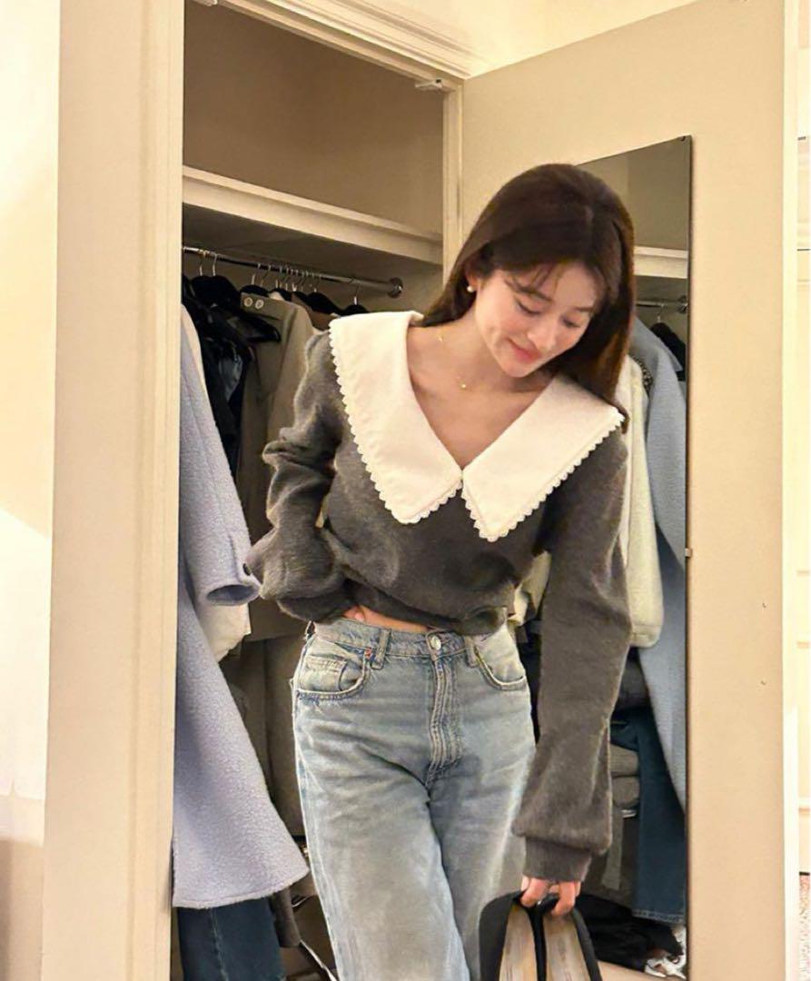 トップス Bibiy ANNABELLE KNIT Bibiy ANNABELLE KNIT - メルカリ