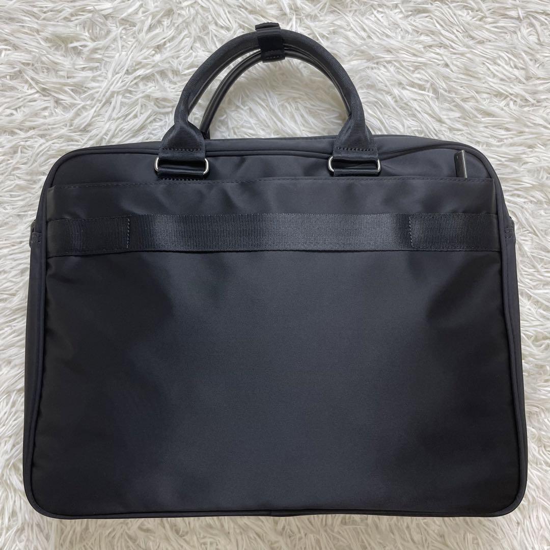 美品★ace. エース　ビジネスバッグ 2way ブリーフケース 黒 極美品】ace. エース ビジネスバッグ 2way ブリーフケース 黒