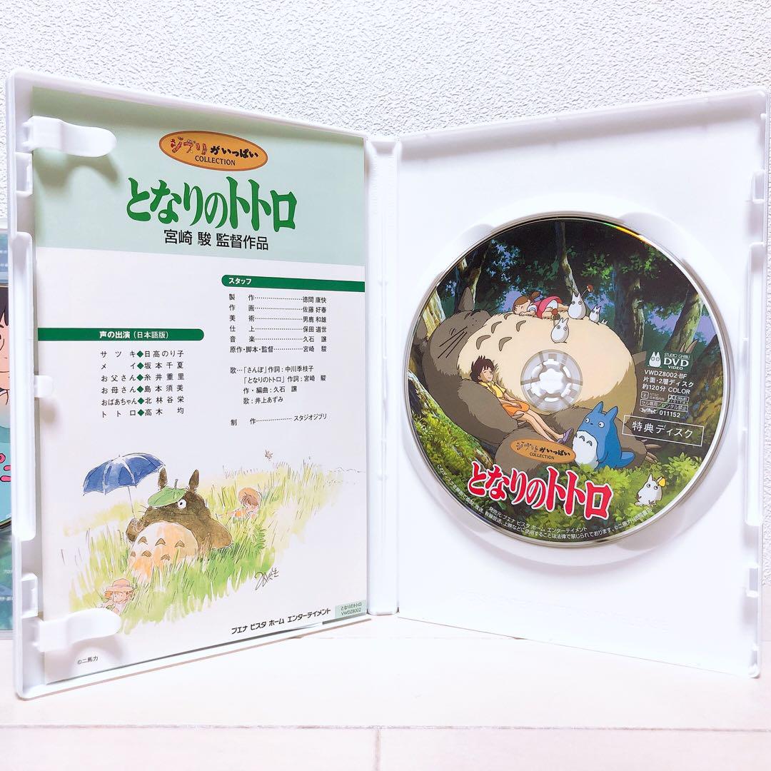 ◼︎ 「崖の上のポニョ・となりのトトロ」DVD〈本編+絵コンテの
