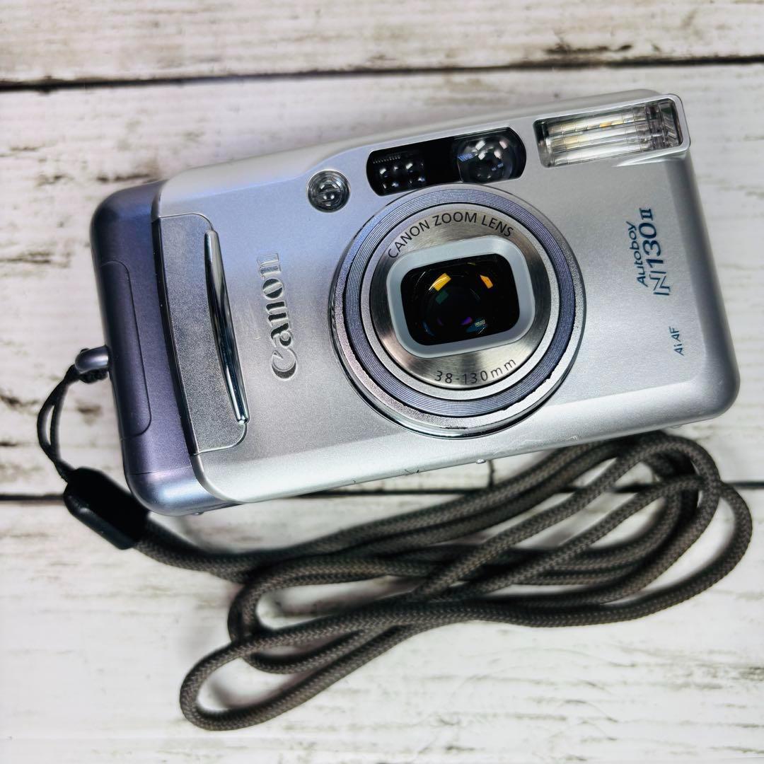 Canon キャノン Autoboy N130 コンパクトフィルムカメラ 動作良好】Canon フィルムカメラ Autoboy N130 Ⅱ - メルカリ