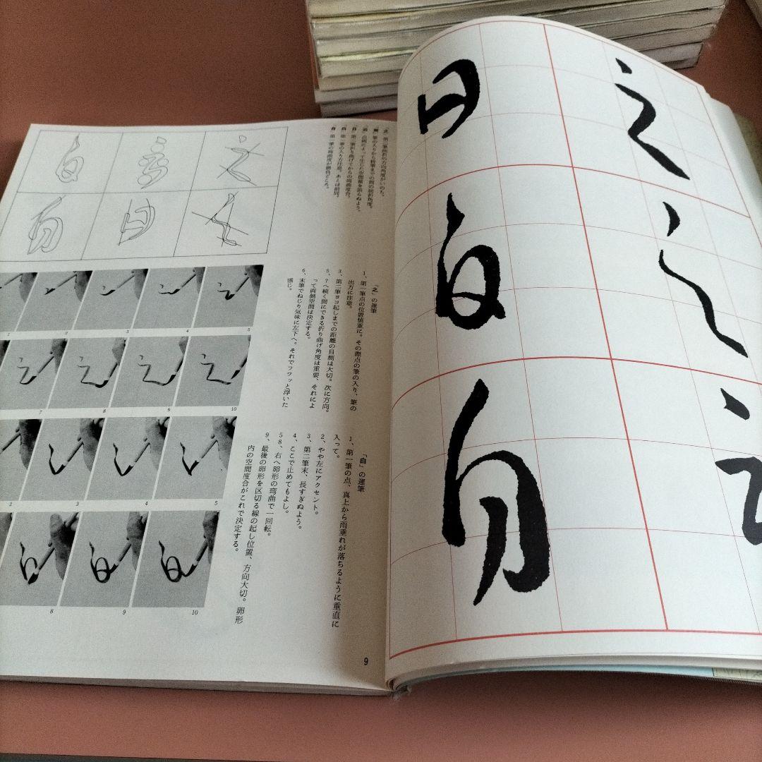 書道技法講座 二玄社 19冊 書道技法講座 二玄社 19冊