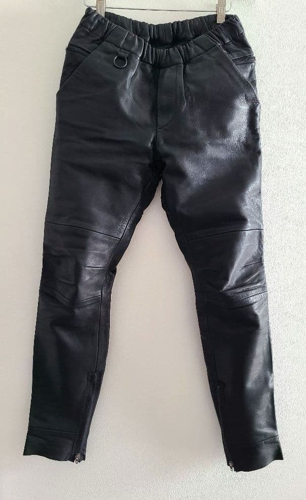 sunsea レザーフリーマーケットパンツS SUNSEA