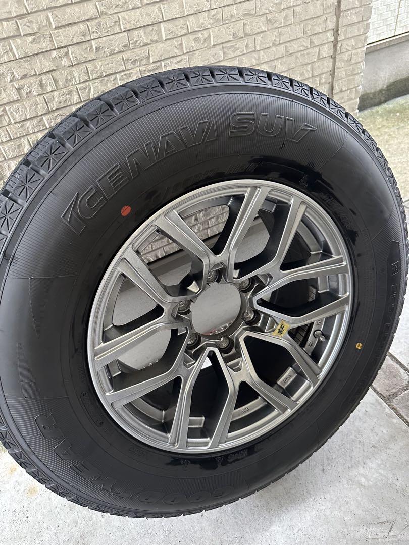 プラド　スタッドレスタイヤ ホイール4本　アイスナビ SUV265/65R17