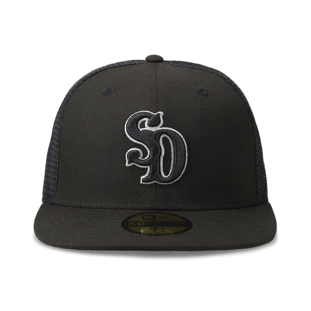 帽子 NEW ERA / SD 59FIFTY Logo Mesh Cap Black