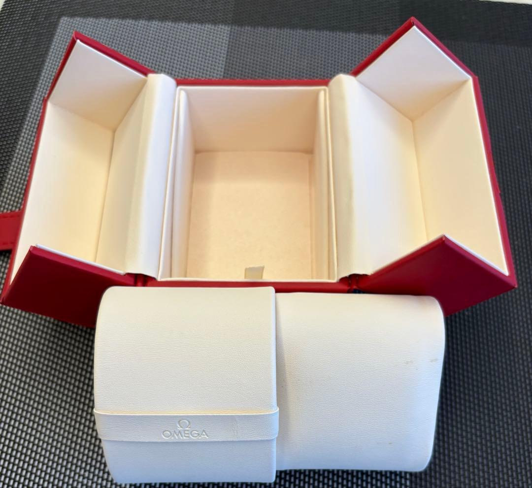 omega/オメガ 空箱 セット 3つ 希少 OMEGA オメガ 腕時計 空箱 赤 五つ