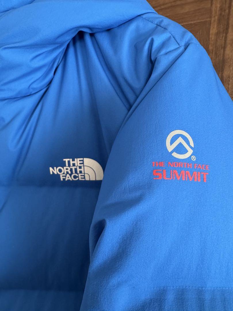 SUMMITダウンジャケットビレイヤーパーカ青ＸＬ