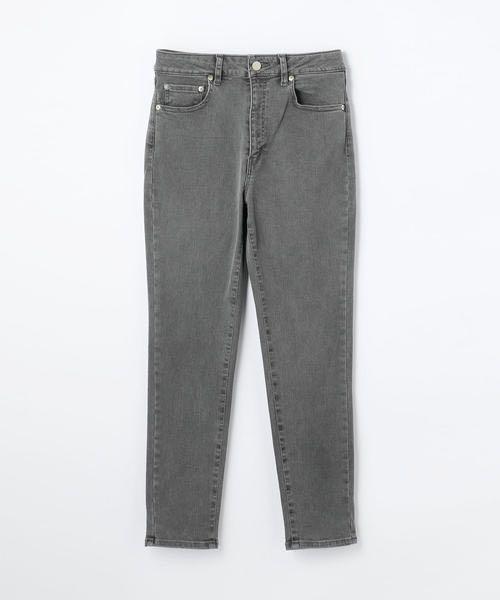 国産HOT 洗濯可能 MACPHEE ストレッチデニムパンツ グレー ¥16 500 9bnpG-m78562238259 お得人気SALE