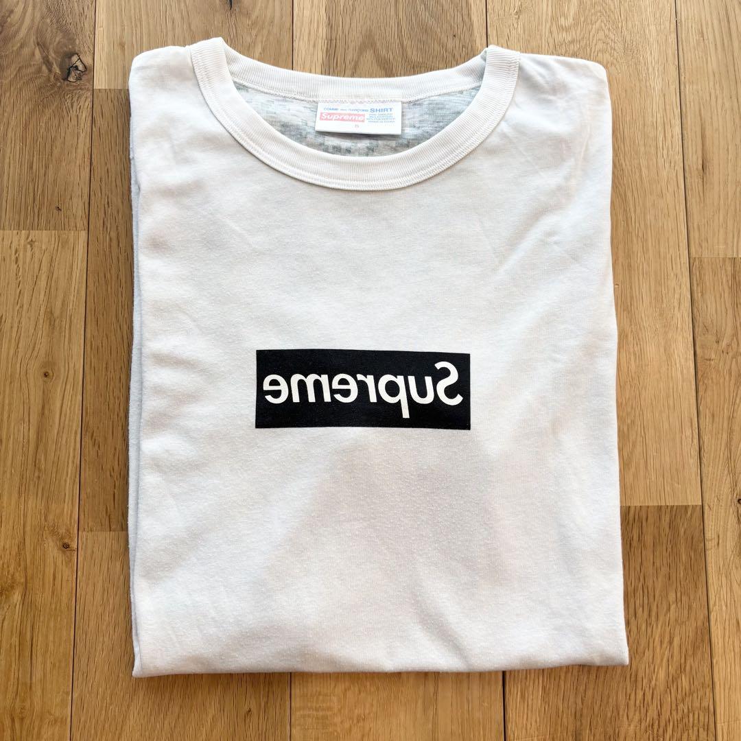 Supreme COMME des GARCONS Box Logo Tee S