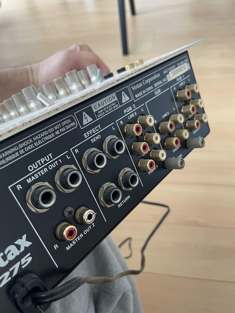 ガリあり Vestax PCV-275 DJミキサー
