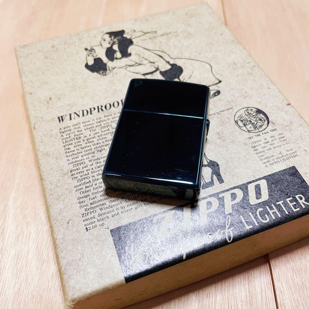 【最終値下げ】未使用 ZIPPO ウィンディ ブルーチタン セット 1