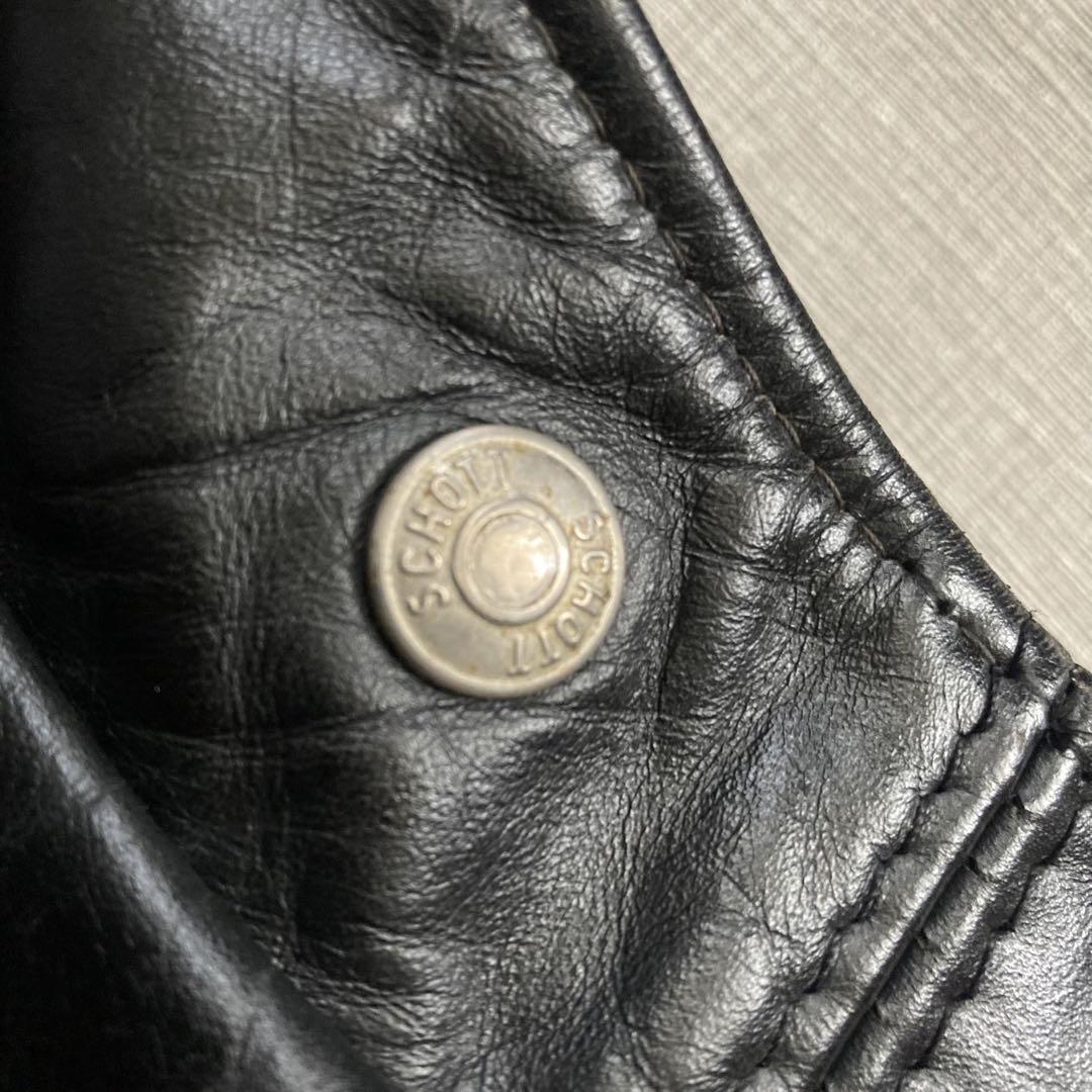 Schott ショット 641 シングルライダース レザージャケット　46
