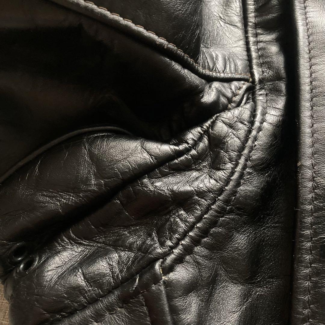 Schott ショット 641 シングルライダース レザージャケット　46
