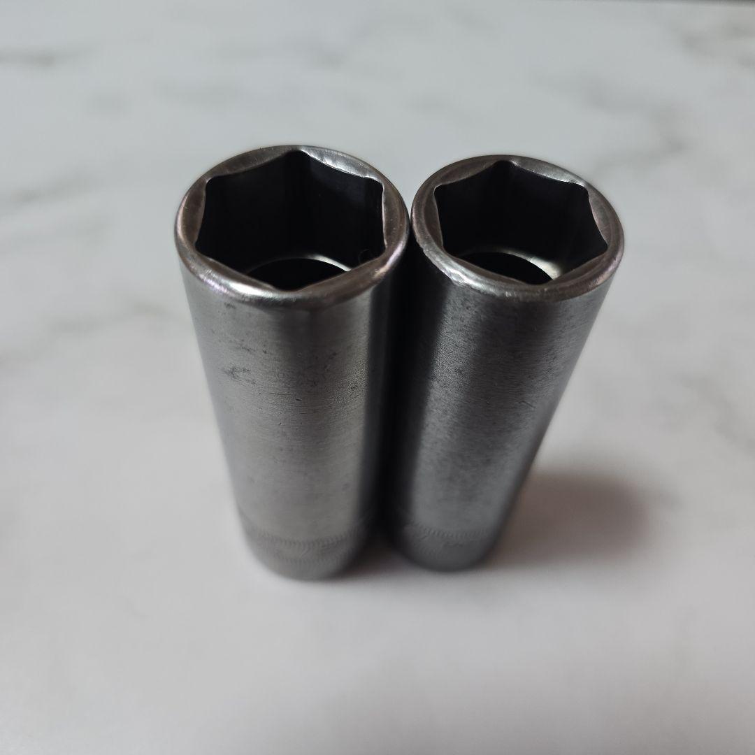 SNAP ON インパクトソケット 2個セット 廃盤品 薄口19mmと21mm