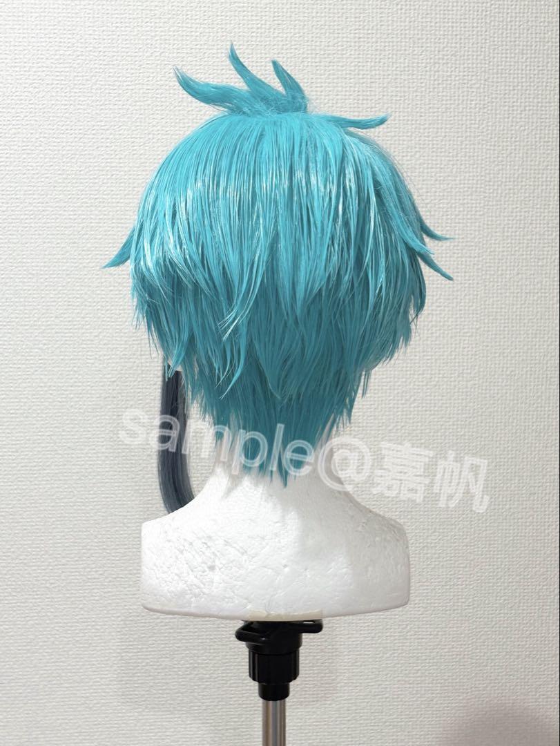 【即購入可】ツイステ ジェイド コスプレウィッグ