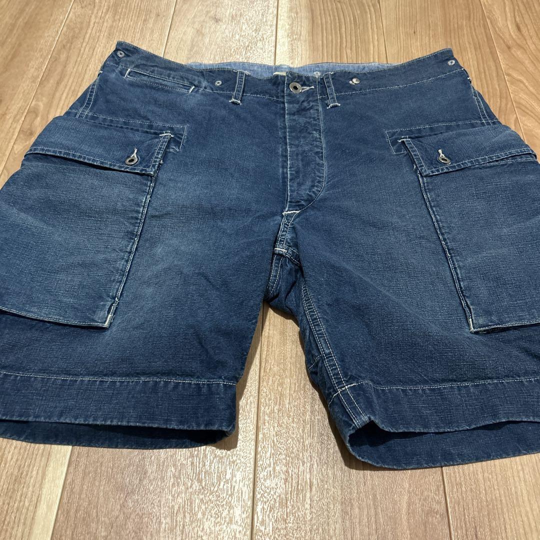 RRL デニムカーゴショーツ 34