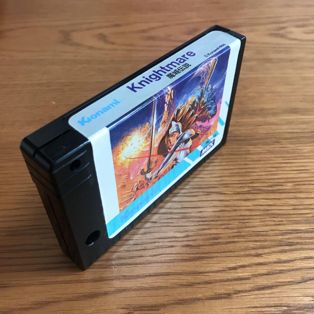 在庫限定品 希少レア Knightmare ゲームソフト 6fo2Q-m78568703985 MSX 魔城伝説 定番人気2022