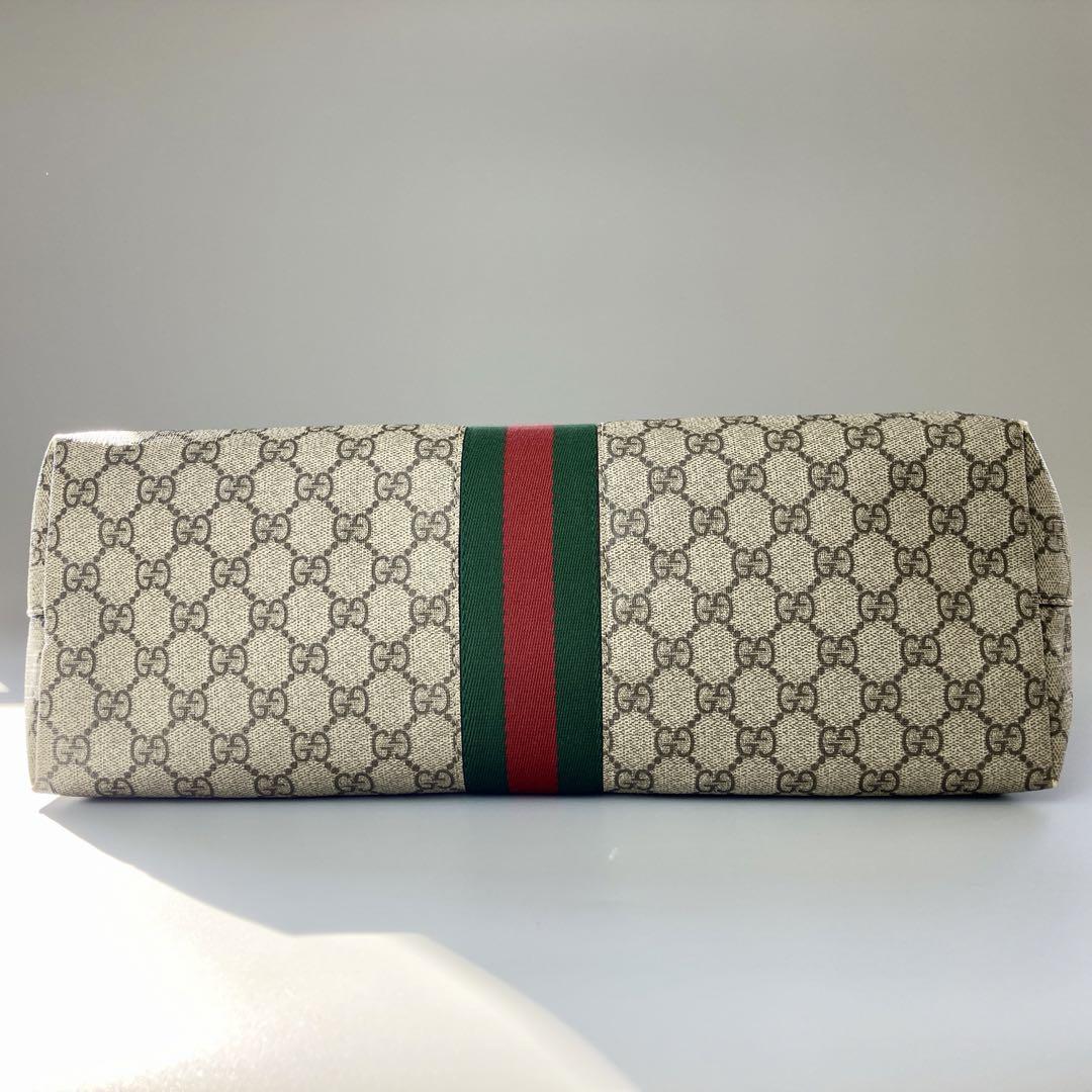 美品 GUCCI グッチ トートバッグ オフィディア GG シェリー ダブルG