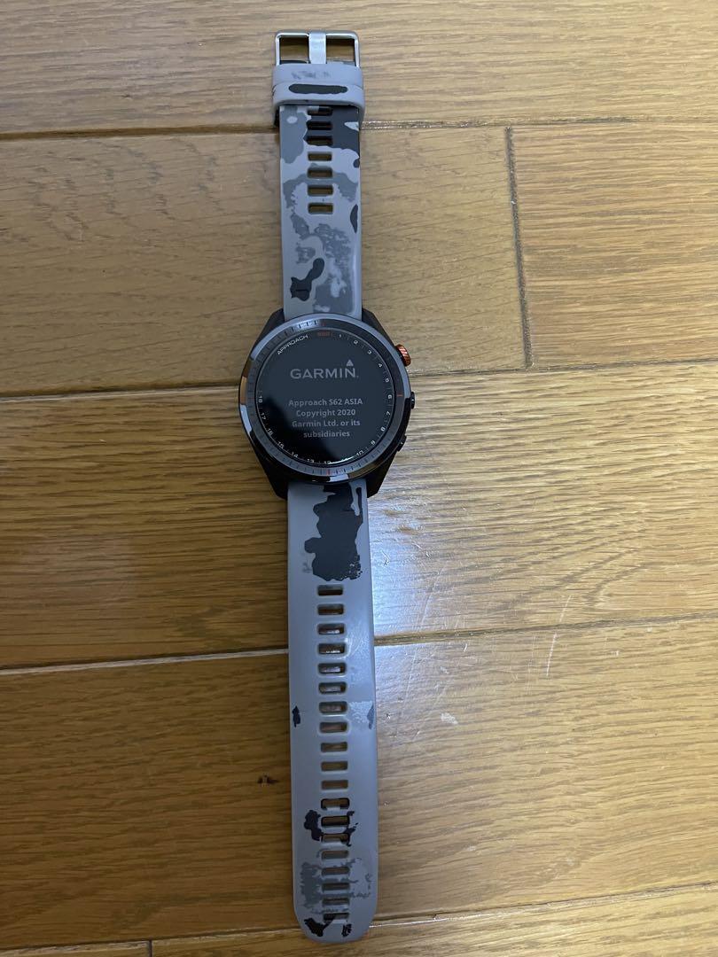GARMIN Approach S62 GPSゴルフウォッチ + 交換用バンド