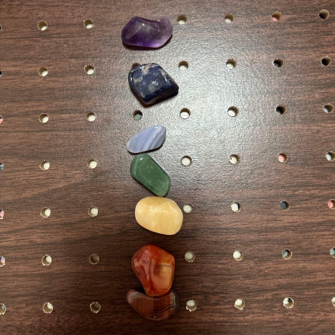 天然石 ルース7個セット　クリスタルヒーリング　瞑想　おすすめ