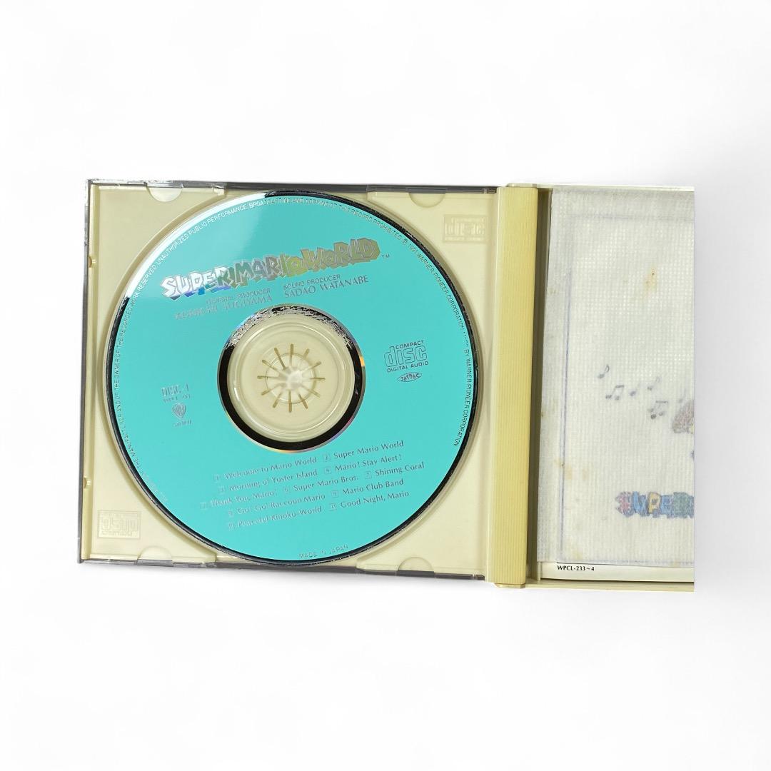ワンピなど最旬ア！ 任天堂 スーパーマリオワールド 非売品 サウンドトラック CD アニメ