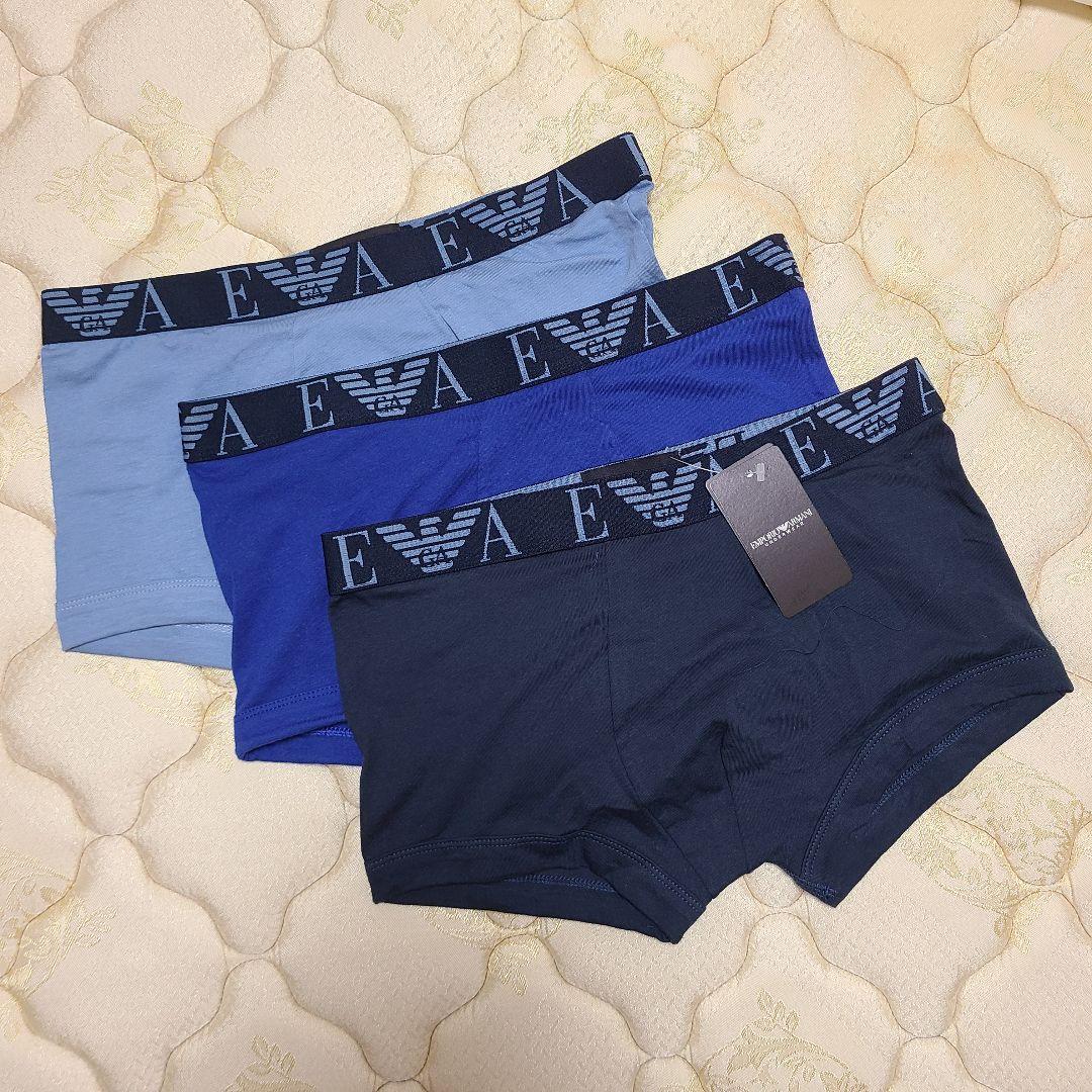 Emporio Armani ボクサーパンツ 3枚セット Mサイズ