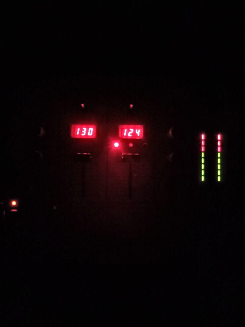 Pioneer DJM-300-S DJミキサー　赤白ケーブル両端オス付き