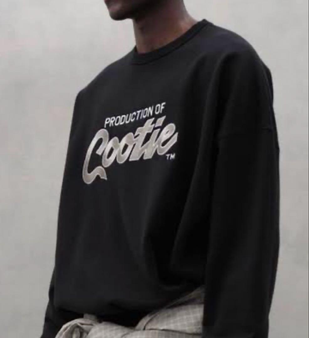 COOTIE Embroidery Oversized L/S Tee ロンT