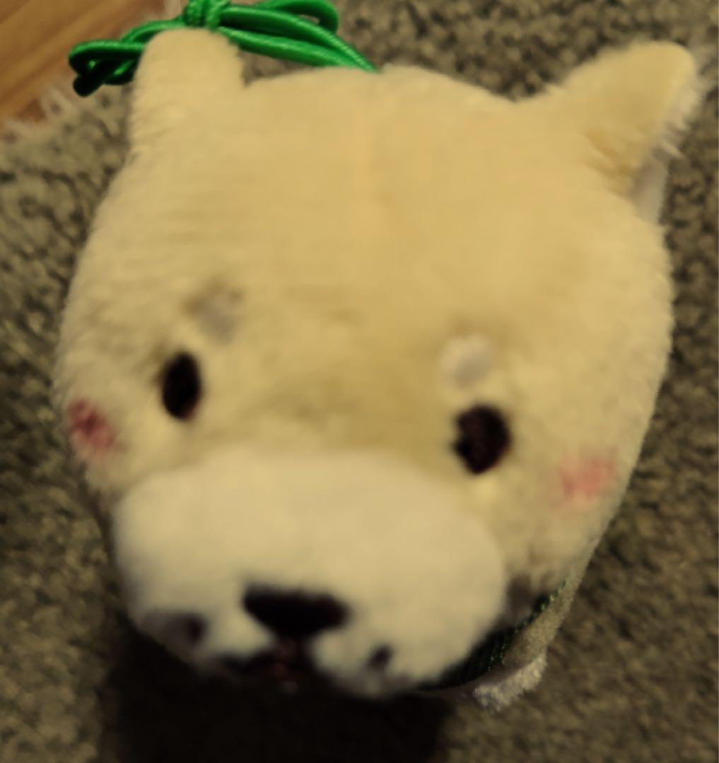 犬のぬいぐるみ クリーム色
