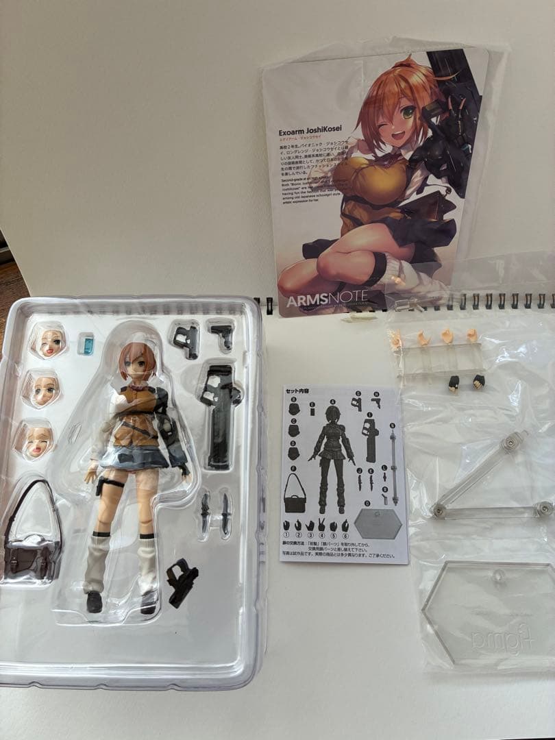 figma ARMS NOTE エグゾアーム・ジョシコウセイ Amazon | 美品 フィギュア ARMS NOTE エグゾアーム・ジョシ