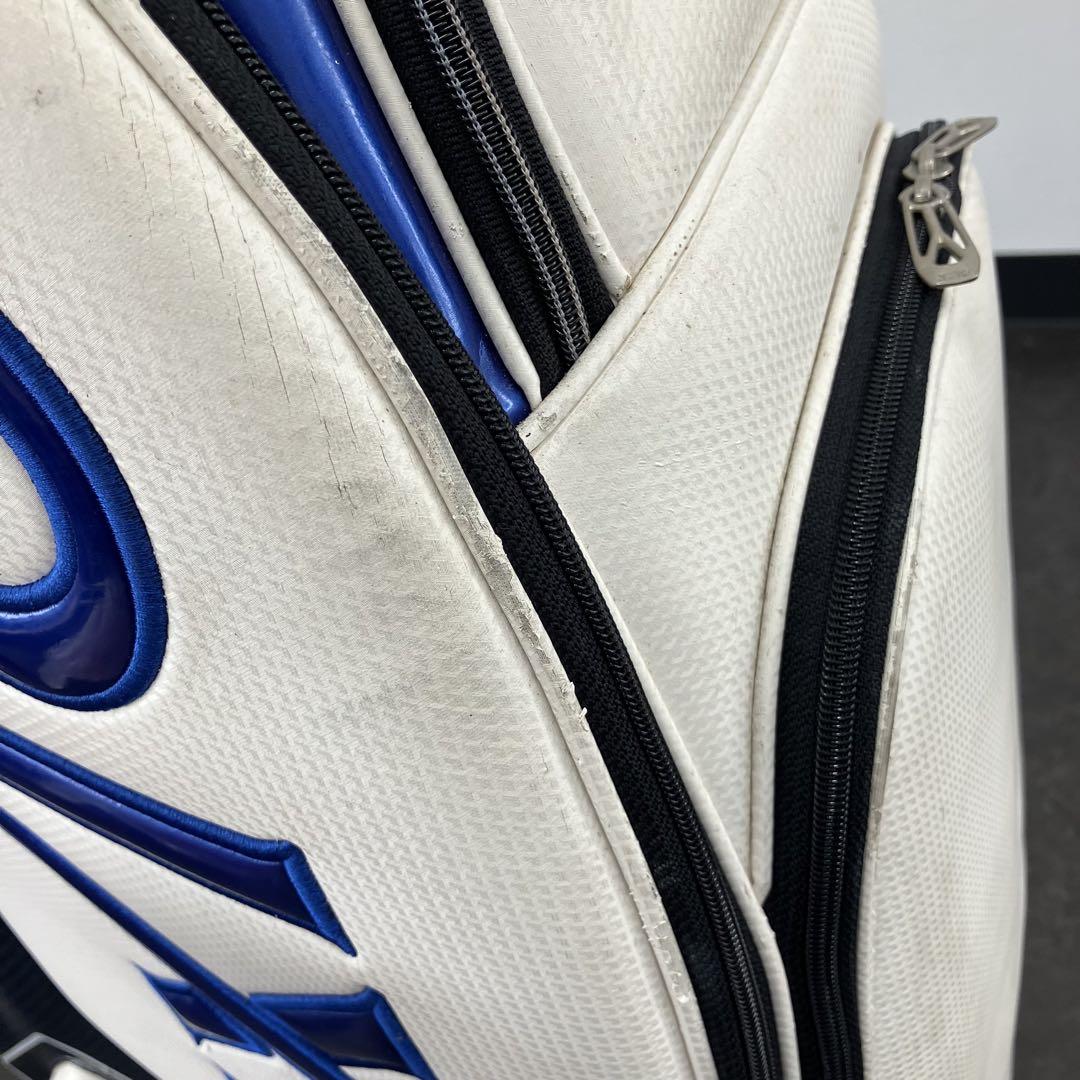 値下げ！SRIXON スリクソン キャディバッグ ゴルフバッグ 白×青×黒
