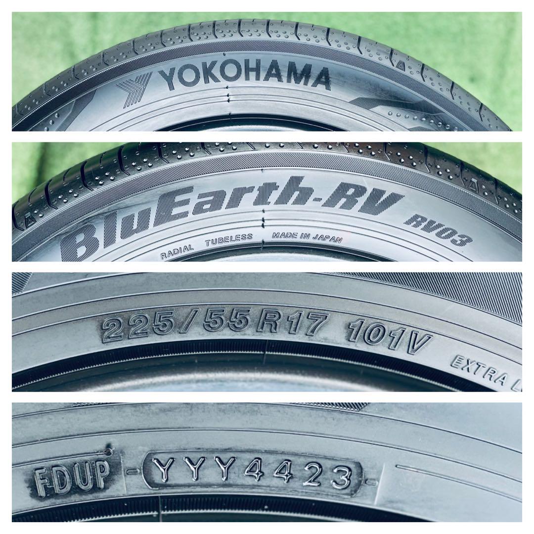 225/55 R17 YOKOHAMA BluEarth-RV RV03.23年