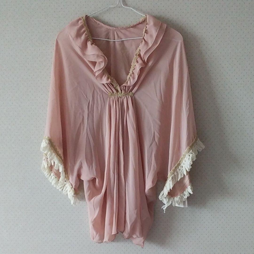 Black Cherry シフォン ブラウス