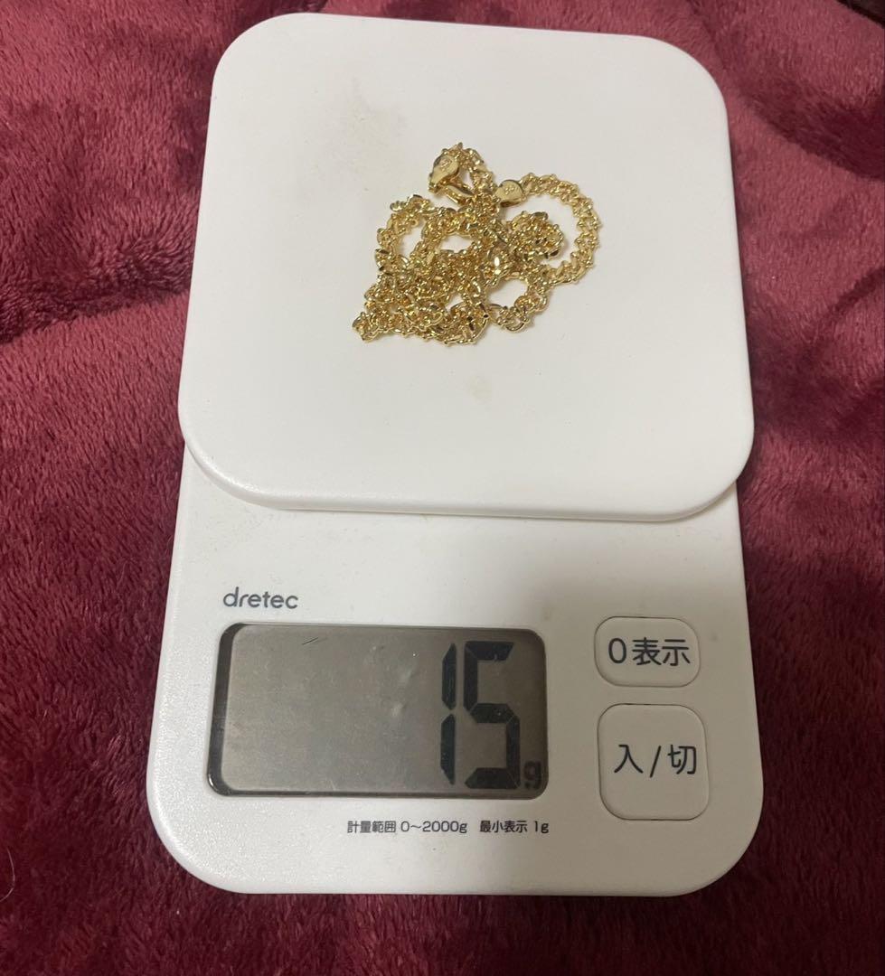 遺品整理ネックレス 750刻印入り - メルカリ