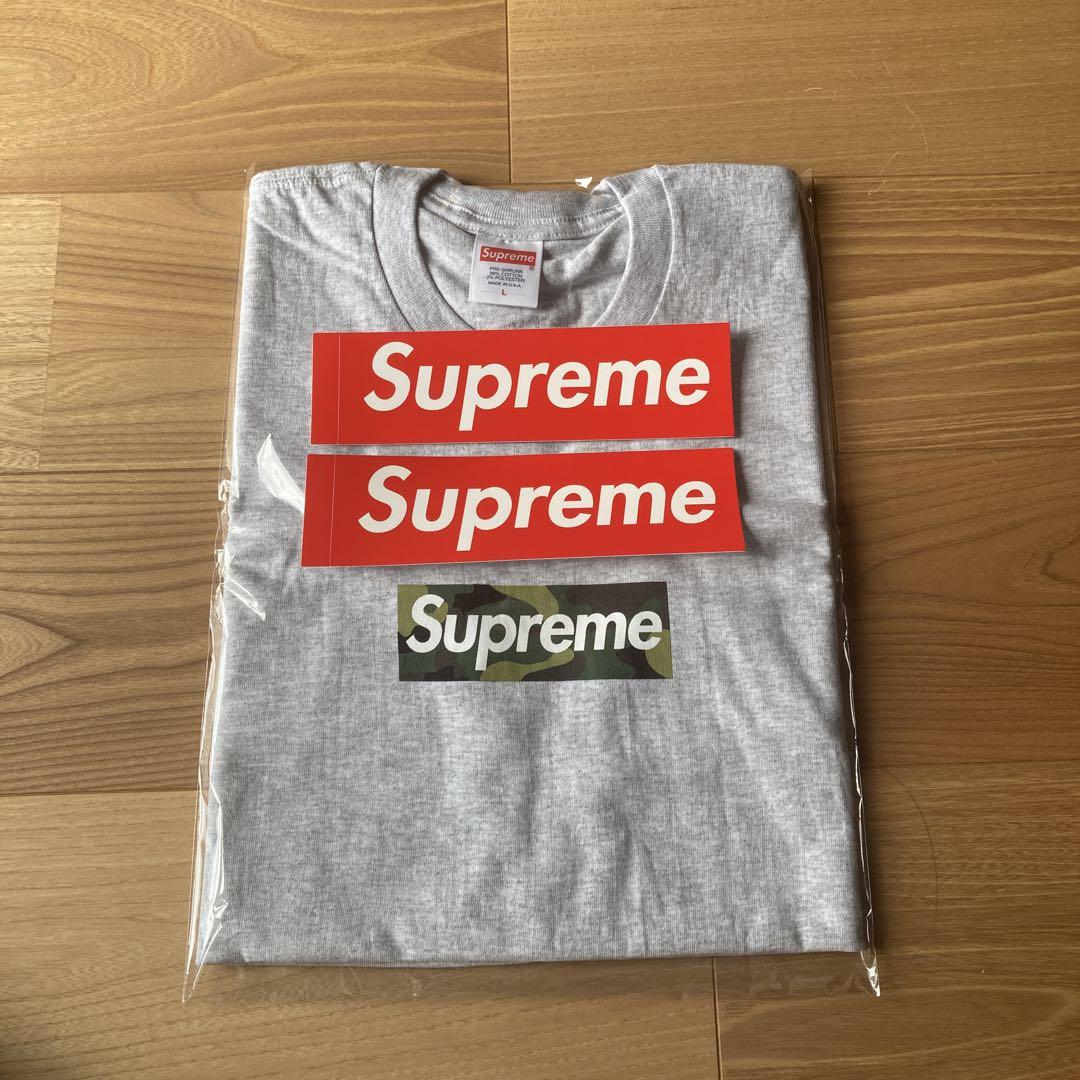 【Supreme】カモ ボックス ロゴ Tシャツ★CAMO BOX LOGO TEE Supreme Camo Box Logo Tee カモ ボックスロゴ Lサイズ