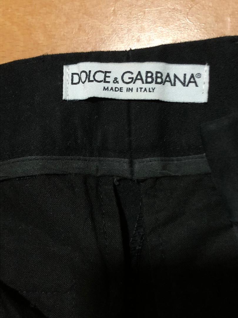 【最終値下げ！】Dolce&Gabbana　ドルガバ　ブラックパンツ　秋冬