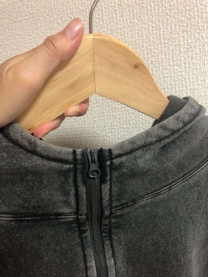 【早い者勝ちタイムセール】モードノームコア 裏毛ハーフジップパーカー