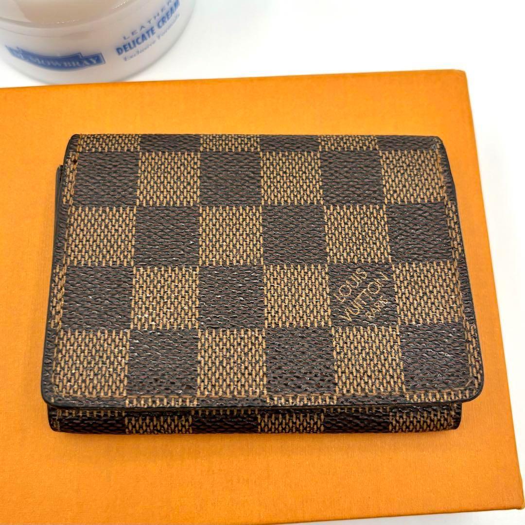 c23 ヴィジット ダミエ ルイヴィトン 名刺入れカードケース