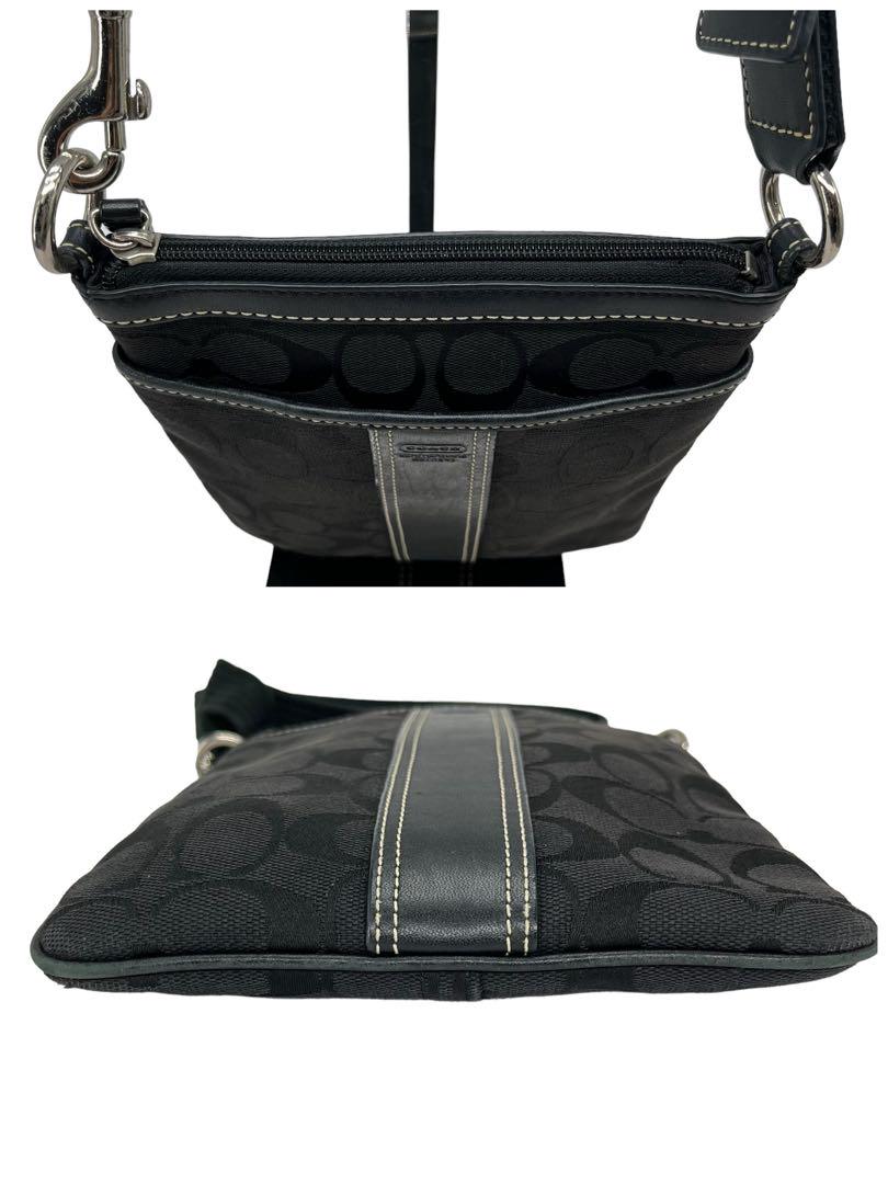 【美品】COACH 6016 シグネチャー ショルダーバッグ 肩掛け　斜め掛け COACH 6016 ショルダーバッグ シグネチャー 肩掛け 斜め掛け