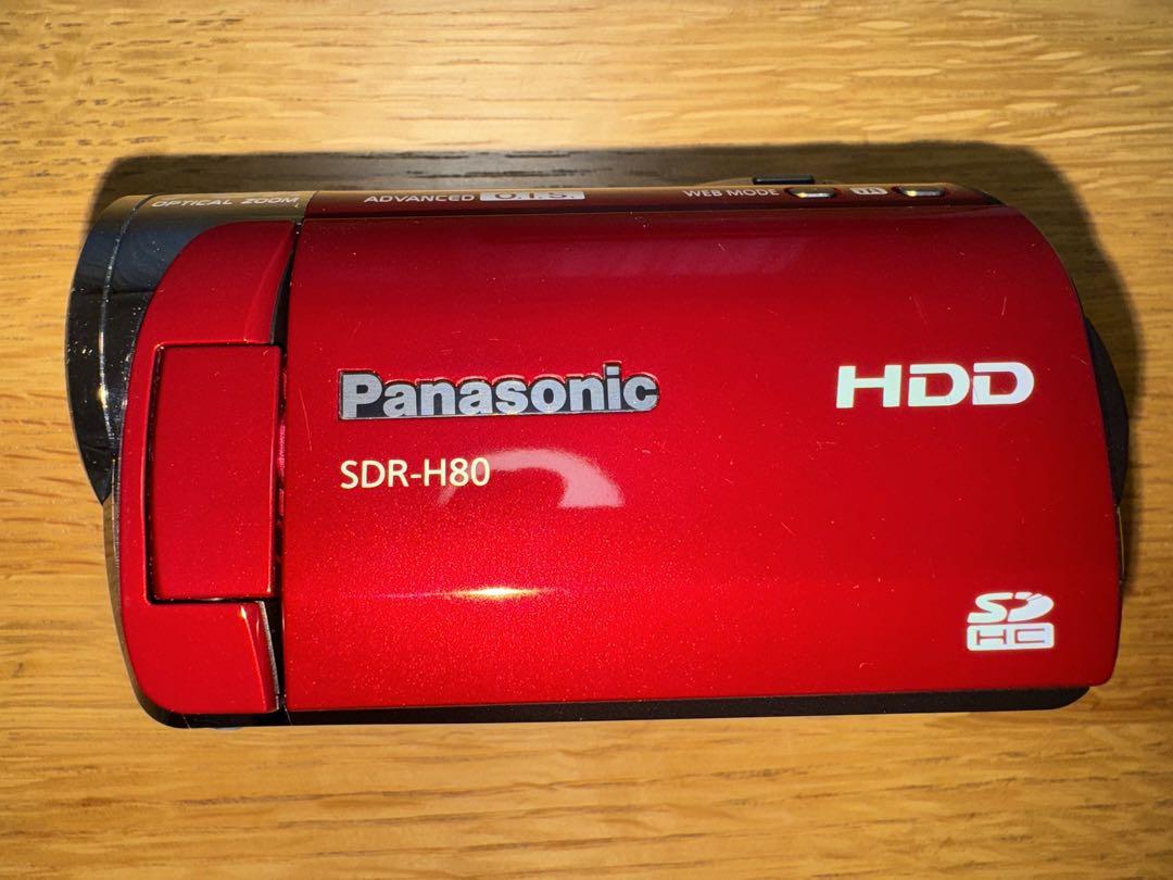 完動品 Panasonic SDR-H80 ビデオカメラ