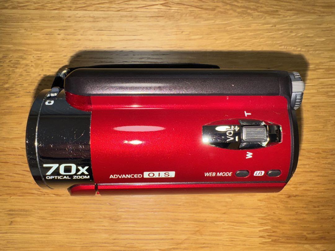 完動品 Panasonic SDR-H80 ビデオカメラ