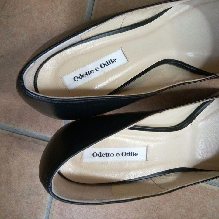 Odette e Odile ブラック ハイヒール 23㎝